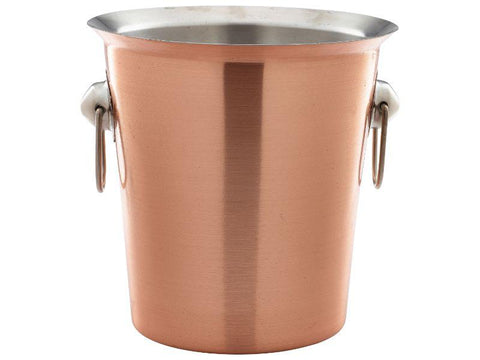 Copper Wine Bucket With Ring Handles