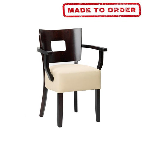 ALTO-CO ARM DINING CHAIRS CHOICE OF LEATHER