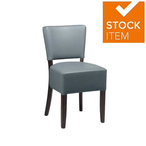 ALTO DINING CHAIRS IRON GREY BLACK FRAME