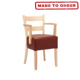 ALTO-SCALA ARM DINING CHAIRS CHOICE OF LEATHER