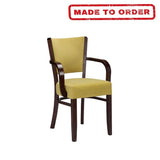 ALTO-SERRADA ARM DINING CHAIRS CHOICE OF LEATHER