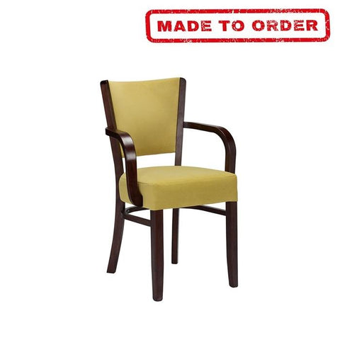 ALTO-SERRADA ARM DINING CHAIRS CHOICE OF LEATHER