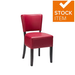 ALTO DINING CHAIRS WINE RED WENGE FRAME