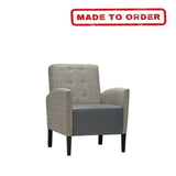 BETTY FLOAT BUTTON DINING CHAIRS CHOICE OF LEATHER