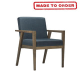 BURGAS SLIM  DINING CHAIRS CHOICE OF LEATHER