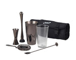 Gun Metal Cocktail Bar Kit 7pcs