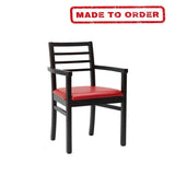 CASTELLO ARM DINING CHAIRS CHOICE OF LEATHER