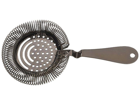 Gun Metal Sprung Premium Julep Strainer