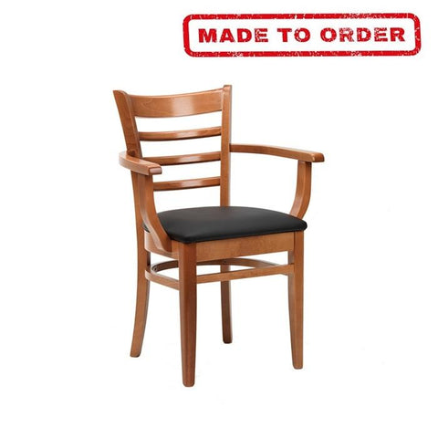 NOVA ARM DINING CHAIRS CHOICE OF LEATHER