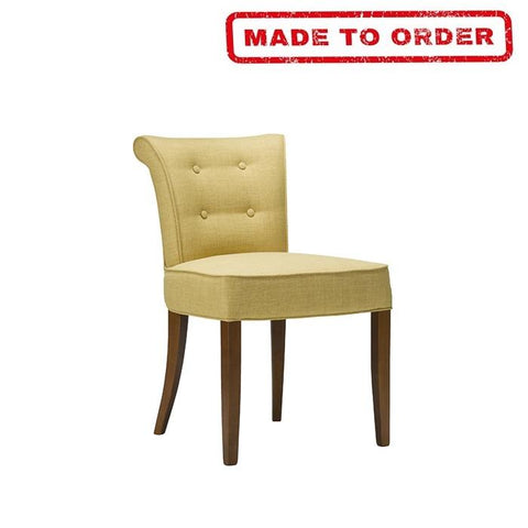 PIEA DEEP BUTTON DINING CHAIRS CHOICE OF LEATHER